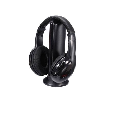Stylish 5 In 1 Hi-Fi Wireless Stereo Headset Headphone Earphone Buy Online in Zimbabwe thedailysale.shop