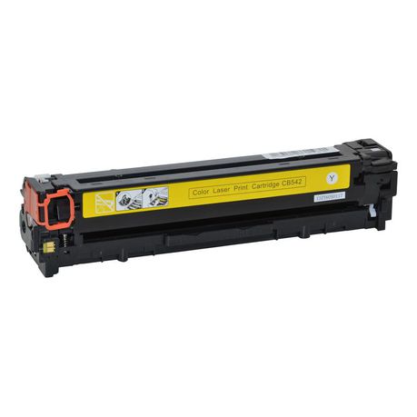 Generic HP CB542A (125A) CB 542A Yellow Compatible Toner Cartridge Buy Online in Zimbabwe thedailysale.shop