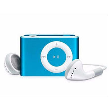 Load image into Gallery viewer, Nevenoe MP3 Player (Shuffle Style) with Mini Clip - Blue
