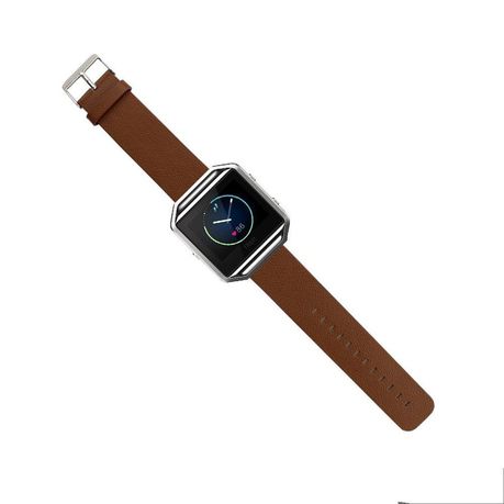 Buyitall.today Leather Strap for FitBit Blaze - Brown