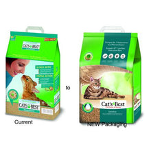 Load image into Gallery viewer, Cat's Best - Sensitive 7.2Kg/ 20L Clumping ECO cat litter
