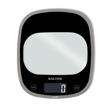 Salter Curve Glass Electronic Scale - Black Buy Online in Zimbabwe thedailysale.shop