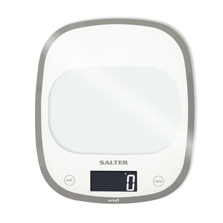 Salter Curve Glass Electronic Scale - White Buy Online in Zimbabwe thedailysale.shop