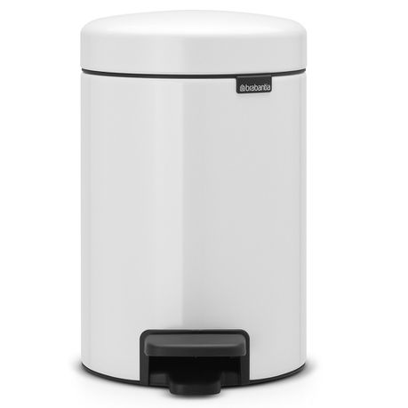 Brabantia - 3 Litre New Icon Pedal Bin - White