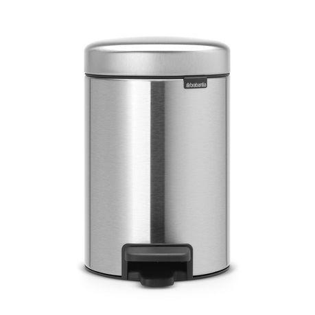 Brabantia - New Icon Pedal Bin - 3 Litre Matt Steel