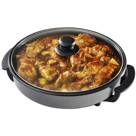 Pineware 40cm Round Electric Frying Pan 4.5L