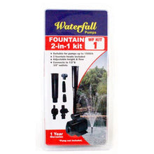 Load image into Gallery viewer, Waterfall Small Fountain 2-in-1 Kit
