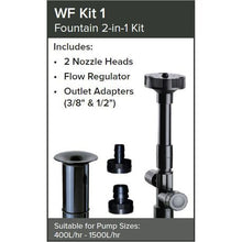 Load image into Gallery viewer, Waterfall Small Fountain 2-in-1 Kit
