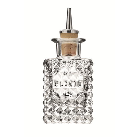 Luigi Bormioli - 100ml Dash Bitter Glass Bottle Elixir No.1 With Pourer Buy Online in Zimbabwe thedailysale.shop