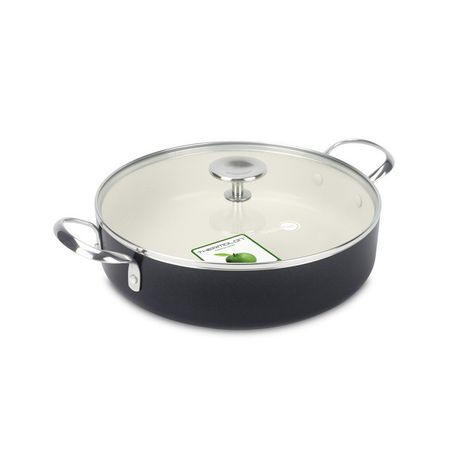 Green Pan - Brussels Covered Skillet - 28cm Buy Online in Zimbabwe thedailysale.shop