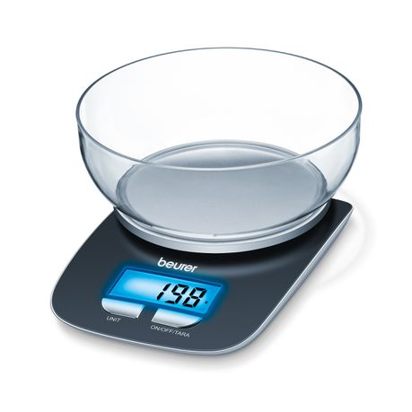 Beurer Kitchen Scale KS 25 Dishwasher-Safe Bowl Buy Online in Zimbabwe thedailysale.shop