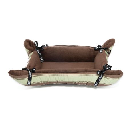 Wagworld - Cupcake Green Stripe Dog Bed - Small Buy Online in Zimbabwe thedailysale.shop