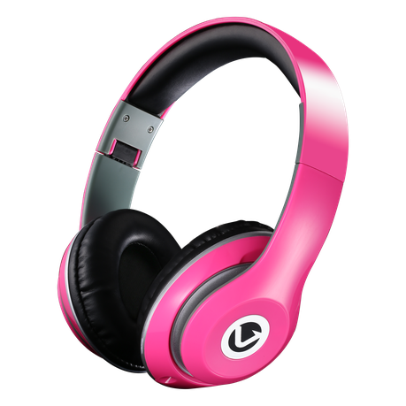 Volkano Rhythm Series Headphones - Pink