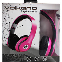 Load image into Gallery viewer, Volkano Rhythm Series Headphones - Pink
