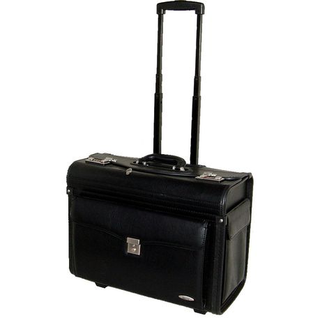 Work Mate Leatherette Laptop Pilot Case on Wheels Buy Online in Zimbabwe thedailysale.shop