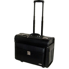 Load image into Gallery viewer, Work Mate Leatherette Laptop Pilot Case on Wheels
