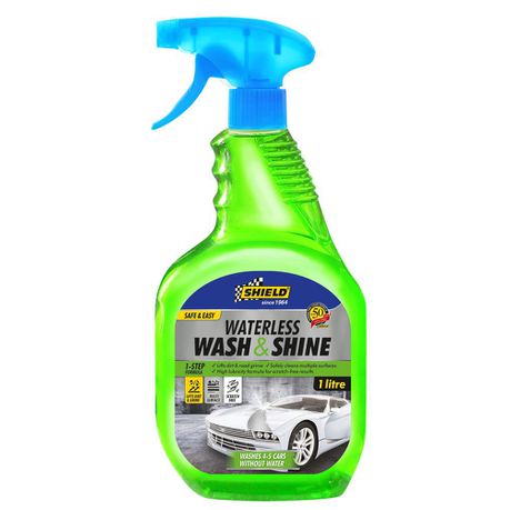 Shield - Waterless Wash & Shine - 1 Litre Buy Online in Zimbabwe thedailysale.shop