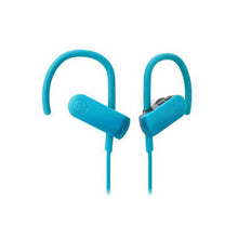 Load image into Gallery viewer, Audio-Technica Wireless In-Ear Sports Headphones Blue
