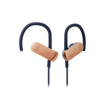Load image into Gallery viewer, Audio-Technica Bluetooth In-Ear Sports Headphones Rose Gold
