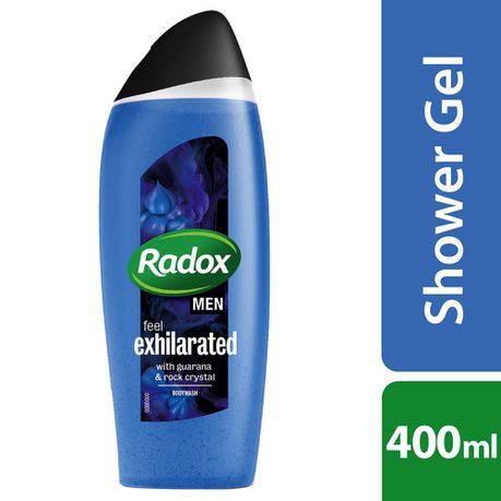 Radox MEN Men Feel Exhilarated Body Wash 6x400ml