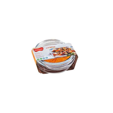 Marinex - Round Casserole - Small - 1 Liters Buy Online in Zimbabwe thedailysale.shop