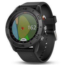 Load image into Gallery viewer, Garmin Approach S60 Golf Watch - Black with Black Silicone Band
