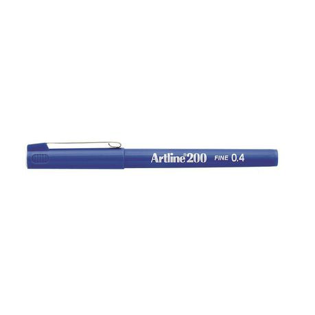 Artline - EK 200 Writing Pen 0.4mm - Blue Buy Online in Zimbabwe thedailysale.shop
