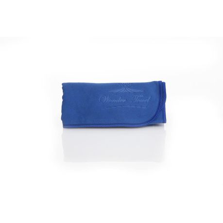Microfibre Salon Hair Towel Rectangle Shape - Royal Blue