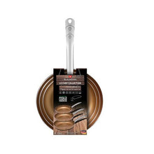 Load image into Gallery viewer, Blaumann 3 Piece Le Chef Collection Copper Stainless Steel Fry Pan Set

