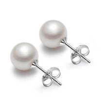 Load image into Gallery viewer, Pearl 7 pair earring set with Swarovski Pearls
