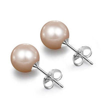 Load image into Gallery viewer, Pearl 7 pair earring set with Swarovski Pearls
