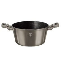Load image into Gallery viewer, Berlinger Haus Marble Coating Casserole with Lid 28cm - Carbon
