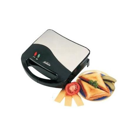 Sunbeam - 2 Slice Chrome Sandwich Maker Buy Online in Zimbabwe thedailysale.shop