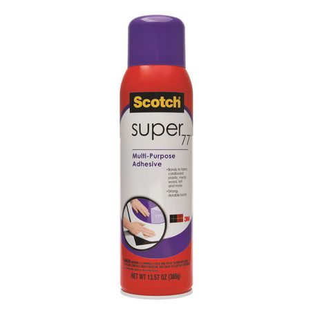 3M Scotch Super 77 - Multipurpose Spray Adhesive Buy Online in Zimbabwe thedailysale.shop