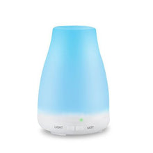 Load image into Gallery viewer, GreenLeaf Ultrasonic Essential Oil Diffuser &amp; Humidifier - White (120ml)
