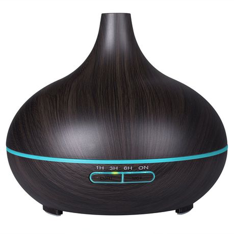 GreenLeaf Ultrasonic Essential Oil Diffuser & Humidifier - Dark Grain Wood (300ml) Buy Online in Zimbabwe thedailysale.shop
