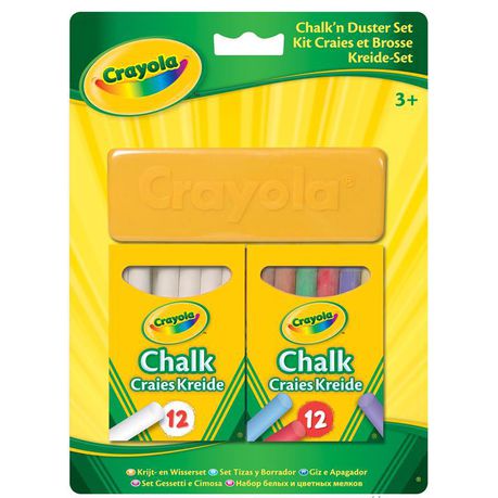 Crayola - Chalk and Duster Buy Online in Zimbabwe thedailysale.shop