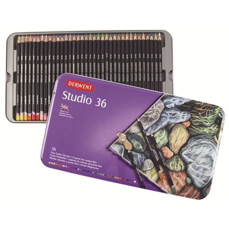 Derwent Studio Colouring Pencils, Set of 36, 32198 Buy Online in Zimbabwe thedailysale.shop