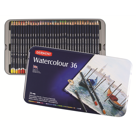 Derwent Watercolour Pencils, Set of 36, 32885 Buy Online in Zimbabwe thedailysale.shop