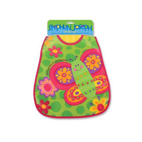 Stephen Joseph Wipeable Bib - Butterfly Buy Online in Zimbabwe thedailysale.shop
