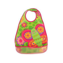 Load image into Gallery viewer, Stephen Joseph Wipeable Bib - Butterfly
