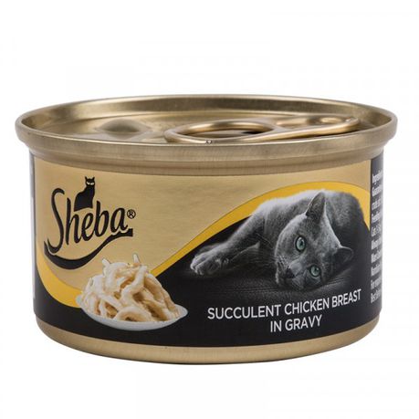Sheba - Wet Cat Food Chicken Breast - 24 x 80g Buy Online in Zimbabwe thedailysale.shop