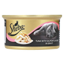 Load image into Gallery viewer, Sheba - Wet Cat Food Tuna with Salmon - 24 x 80g
