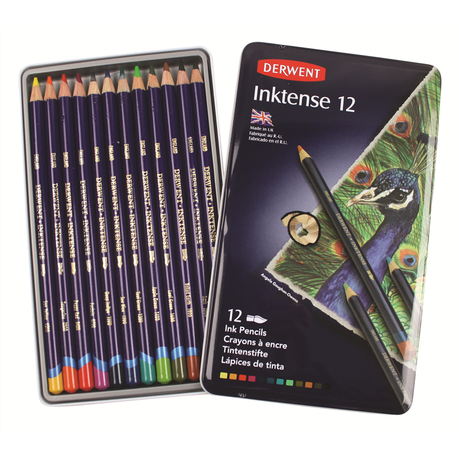 Derwent Inktense Pencils - Tin of 12 Buy Online in Zimbabwe thedailysale.shop