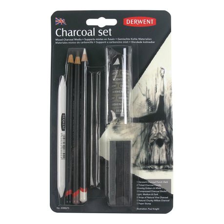 Derwent Charcoal Mixed Media Blister Pack, 2300675 Buy Online in Zimbabwe thedailysale.shop