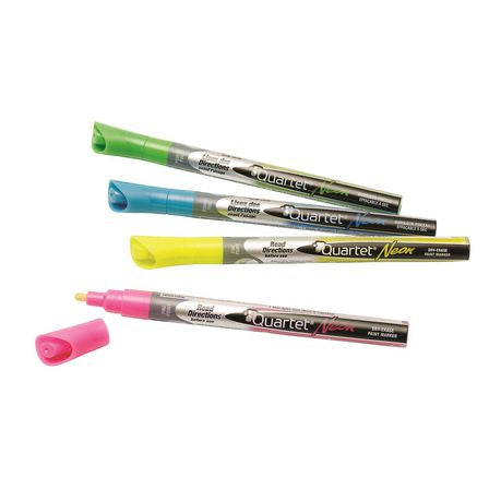 Quartet Neon Dry Erase Markers - Pack of 4 Buy Online in Zimbabwe thedailysale.shop