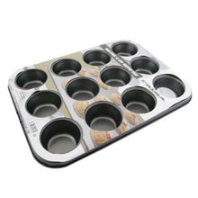 Load image into Gallery viewer, 12 Pan Non Stick Muffin Tray
