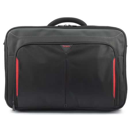 Targus Classic 17-18 Clamshell Laptop Bag - Black/Red Buy Online in Zimbabwe thedailysale.shop