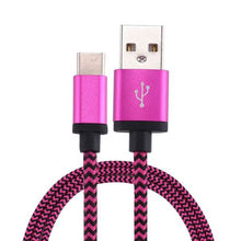 Load image into Gallery viewer, Tuff-Luv USB 3.1 Type-C to USB 2.0 Charge Cable - Pink
