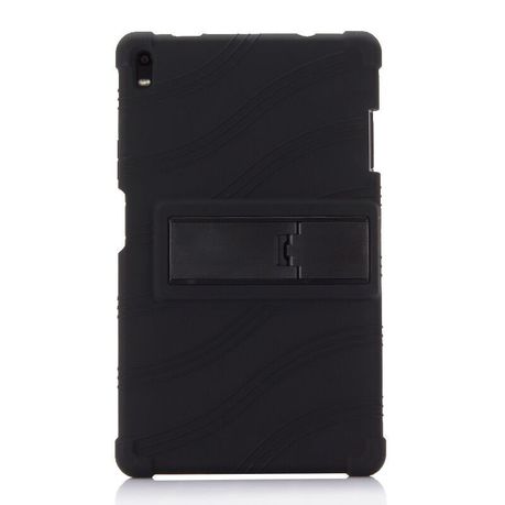 TUFF-LUV Rugged case & Stand for Lenovo Tab 4 8.0 - Black